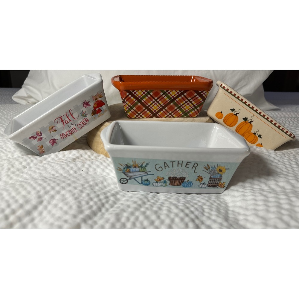 Fall Harvest Mini Loaf‎ Pans Temptations Royal Norfolk Garden Ridge